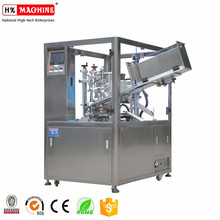 Tube Filling Sealing Machine For Foundation Pe Plastic Cosmetic Tube